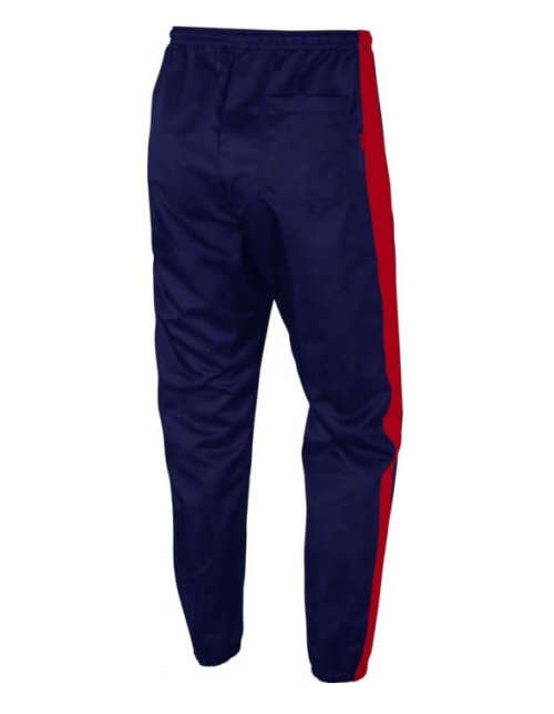 NIKE MEN'S Sportswear Track Pants (Loose Fit) Blue Red Stripe AR1628 492 Size Large